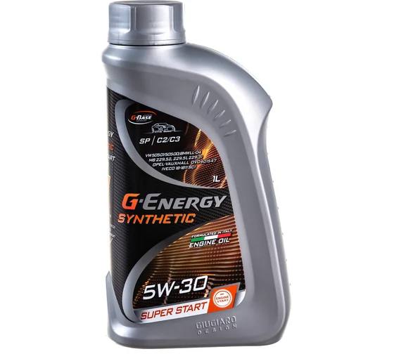 Масло мот. G-Energy Synthetic Super Start 5W-30 1л