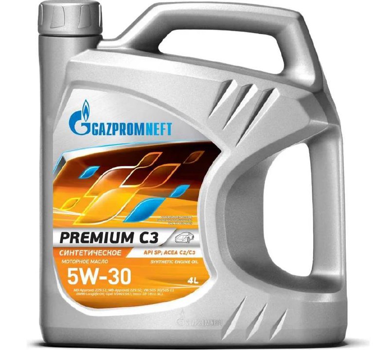 Масло мот.Gazpromneft Premium C3 5W-30 4л