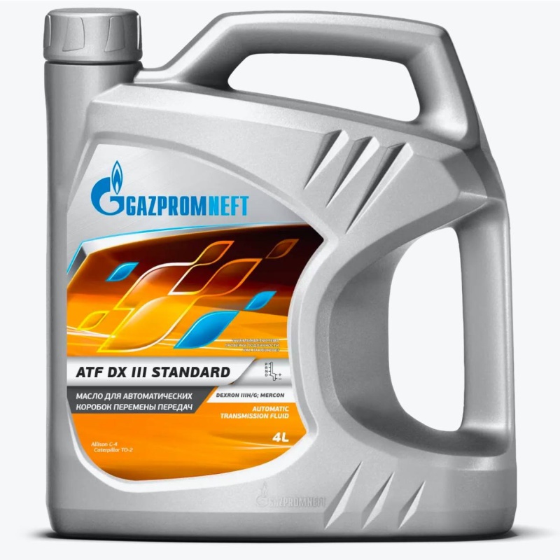 Масло трансм. Gazpromneft ATF DX III Standart 4л#