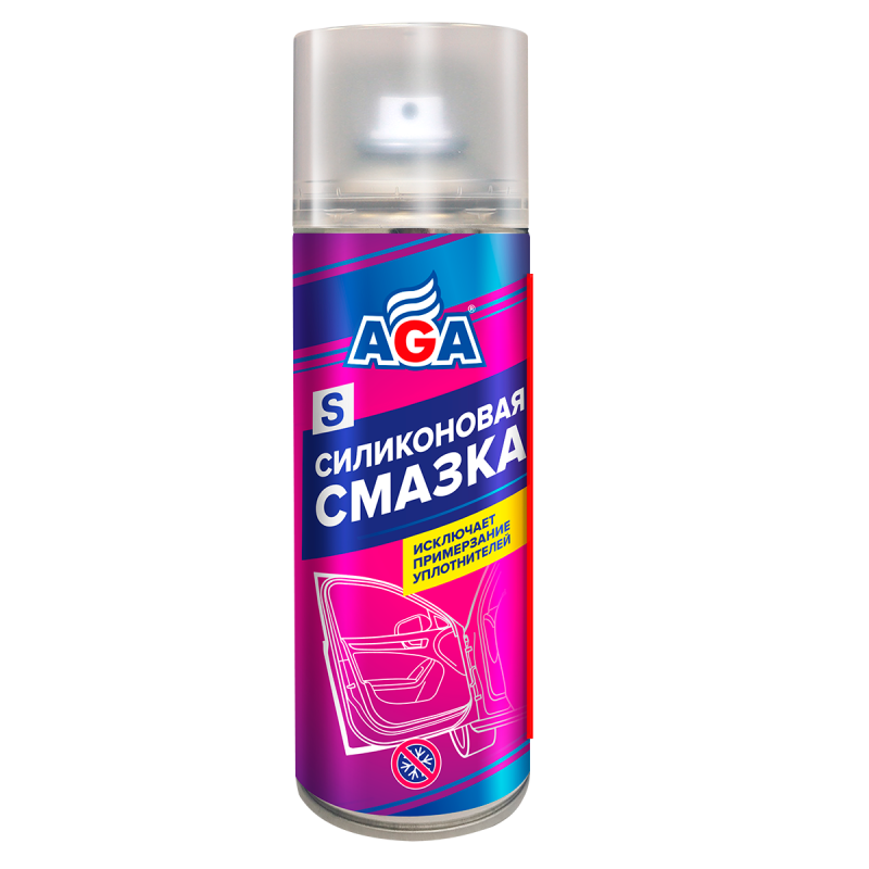 AGA851S Силиконовая смазка 520мл