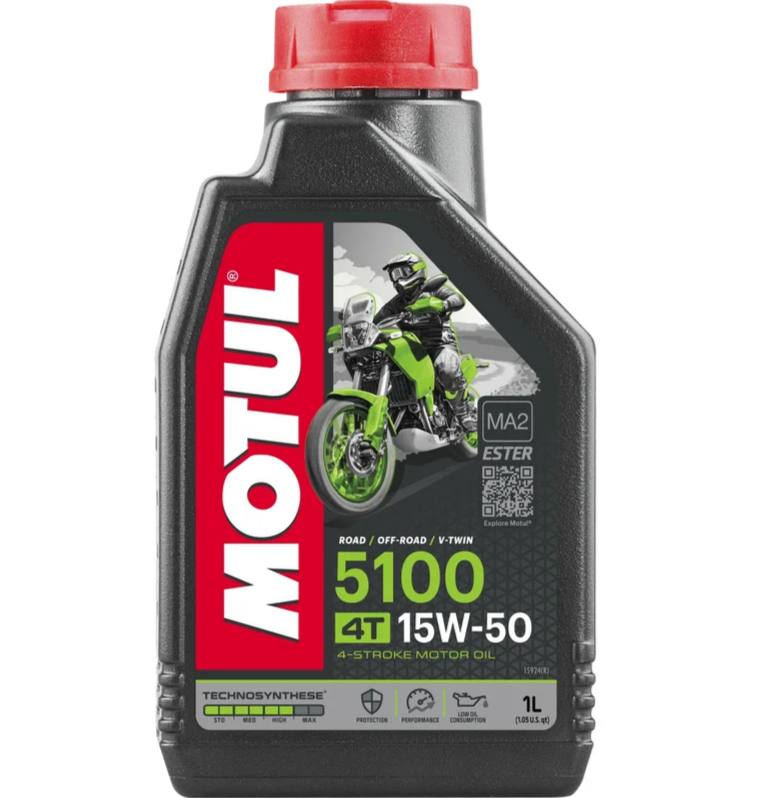 Моторное масло MOTUL 5100 4T 15W50 1л.V