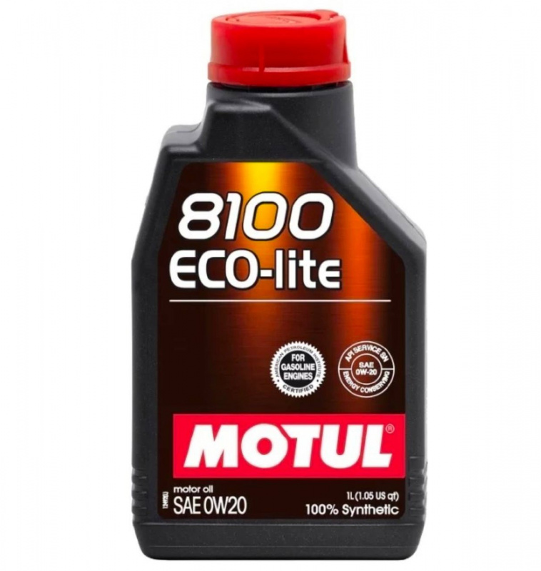 Моторное масло MOTUL 8100 Eco-Lite 0W20 1 л