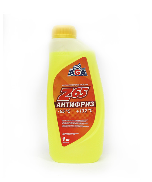 Антифриз гот. AGA-Z65 (-65) 946 мл. жел.AGA042Z