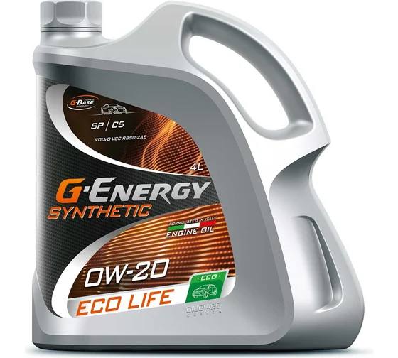 Масло мот. G-Energy Synthetic Eco Life 0W-20 4л
