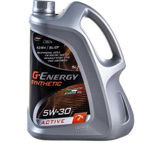 Масло мот. G-Energy Synthetic Active 5W-30 5л