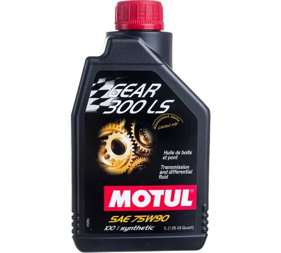 Трансмиссионное масло MOTUL для КПП Gear 300 LS 75W90 1л