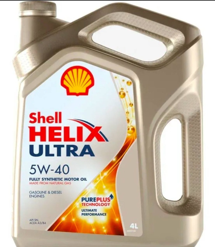Моторное масло Shell Ultra  5W40 4л