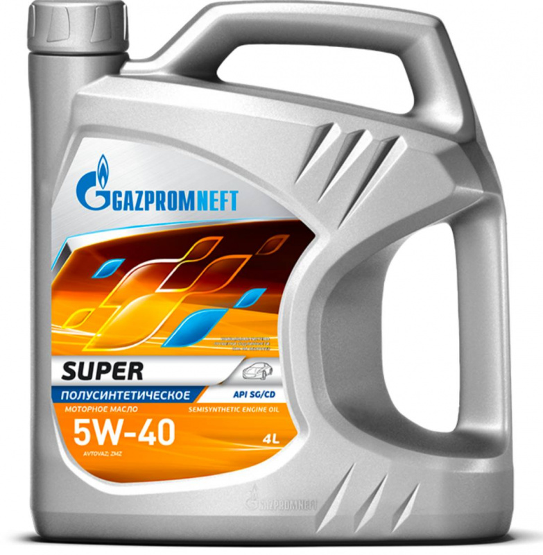 Масло мот. Gazpromneft Super 5W-40 4л