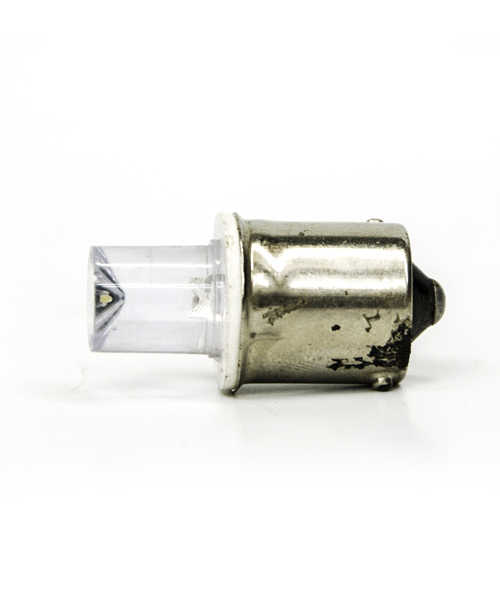 Лампа светодиодная R5W 12V ВА15s белая, конус ЛДД005-1W