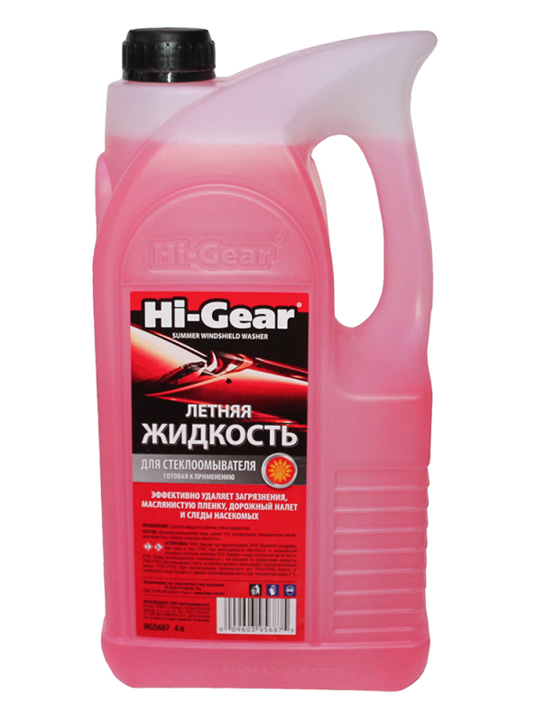 HG5687 Летняя жидкость для стеклоомывателя 4 л (3)