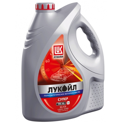 Моторное масло Лукойл-Супер   5W40  5л.