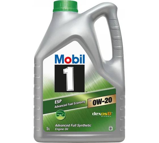 Моторное масло Mobil  1 ESP X2 0W20  5л