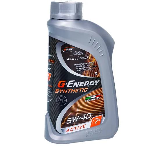 Масло мот. G-Energy Synthetic Active 5W-40 1л