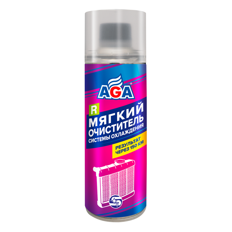 AGA705R Мягкий очиститель системы охлаждения 335мл