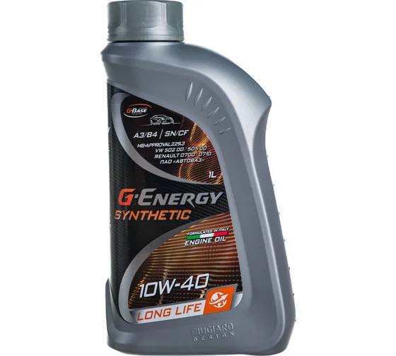 Масло мот. G-Energy Synthetic Long Life 10W-40 1л