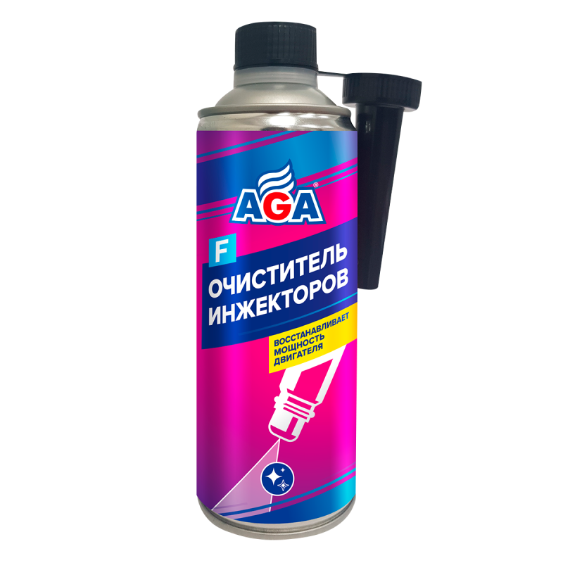 AGA801F Очиститель инжекторов универсальный 355мл