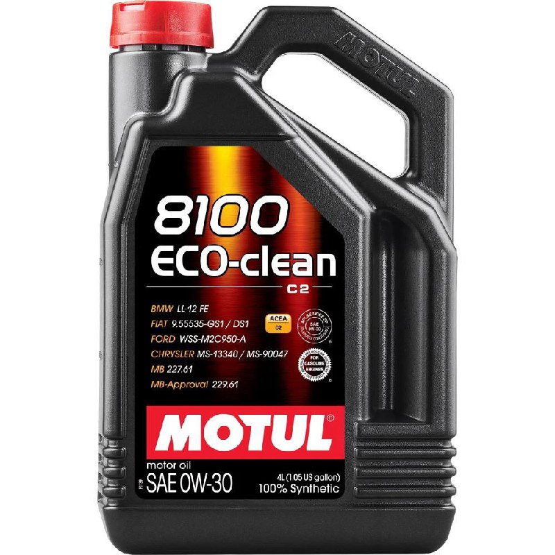 Моторное масло MOTUL 8100 Eco Clean 0W30 4л  V