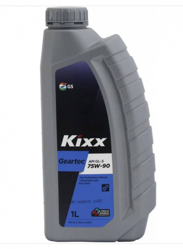 Масло трансмиссионное KIXX Geartec GL-5 75W90 1л