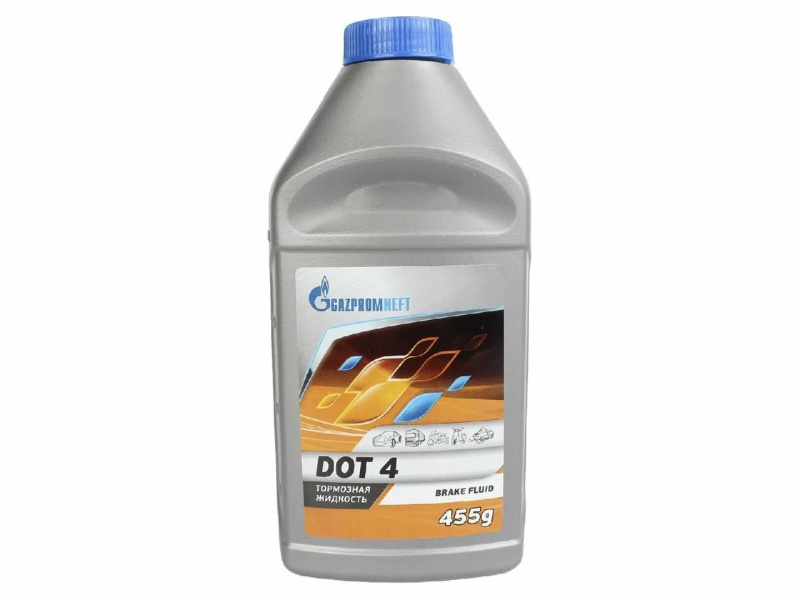 Жидкость тормозная Gazpromneft DOT 4 0,455кг