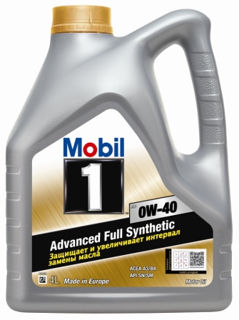 Моторное масло Mobil 1 FS 0W40 4л 