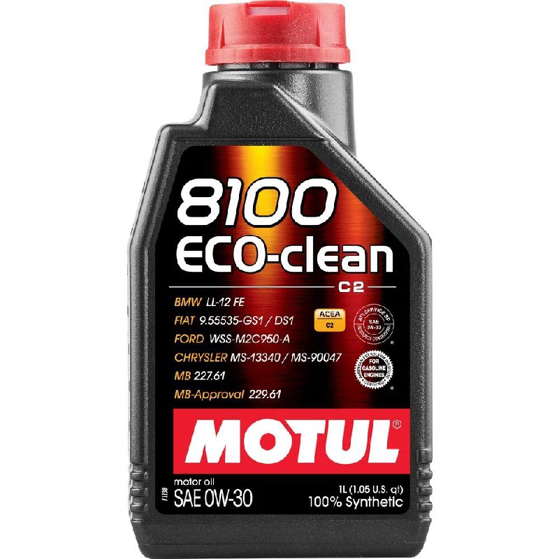 Моторное масло MOTUL 8100 Eco Clean 0W30 1л  V