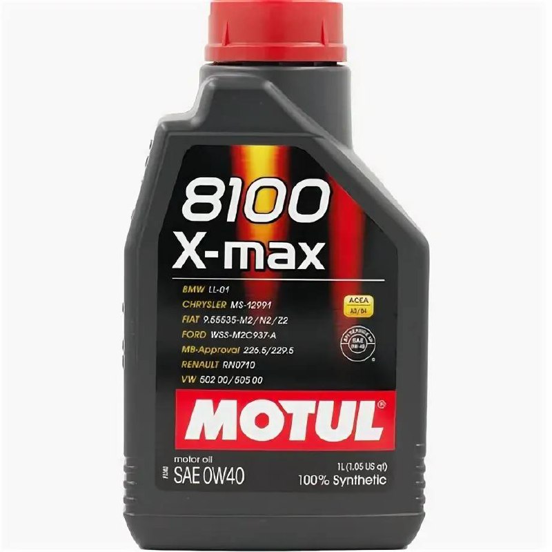 Моторное масло MOTUL 8100 X-max 0W40 1л.V