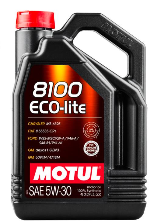 Моторное масло MOTUL 8100 Eco-Lite 5W30 4л V