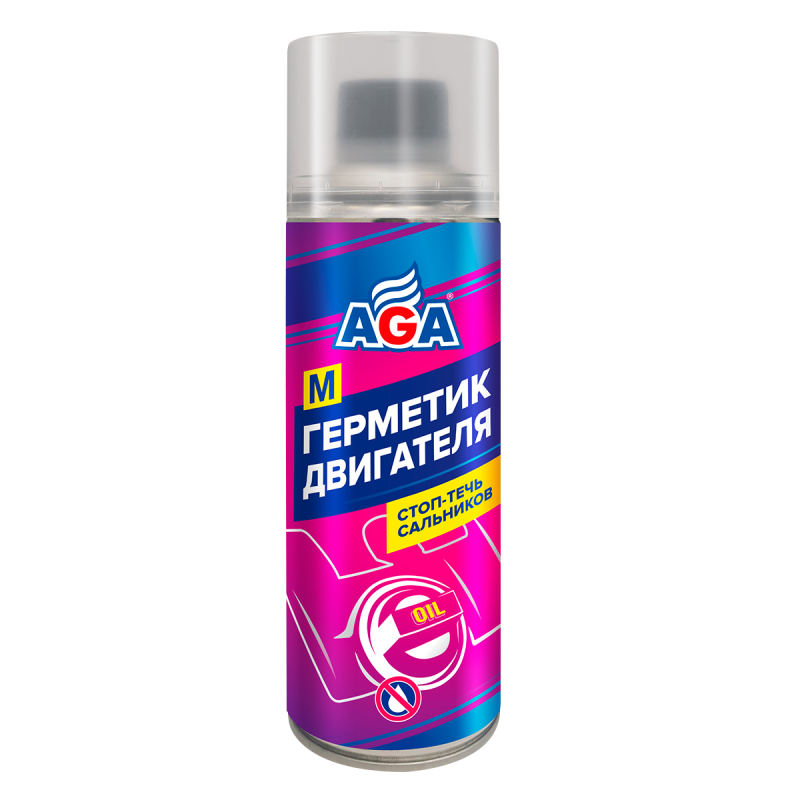 AGA902M Герметик двигателя 355мл