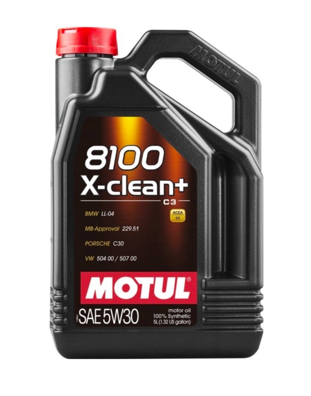 Моторное масло MOTUL 8100 X-Clean + 5W30 5л. V