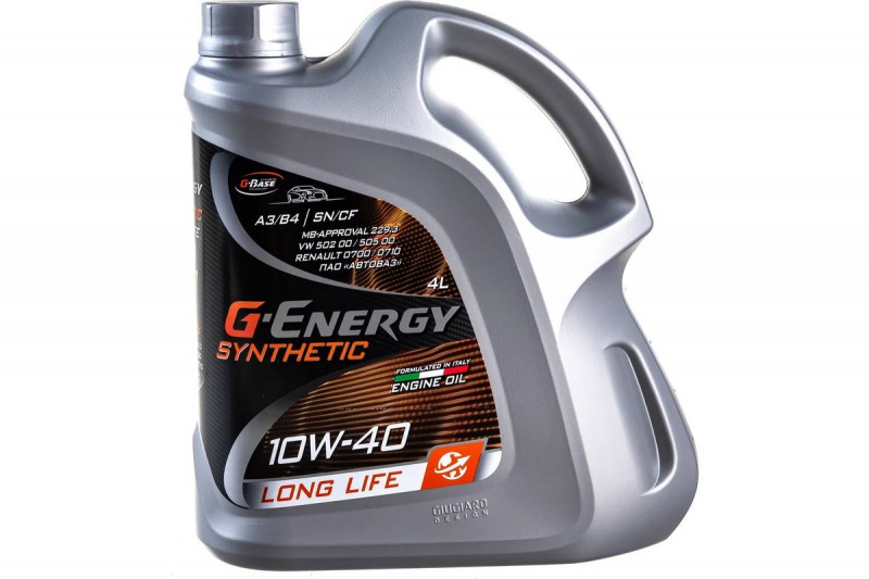 Масло мот. G-Energy Synthetic Long Life 10W-40 4л
