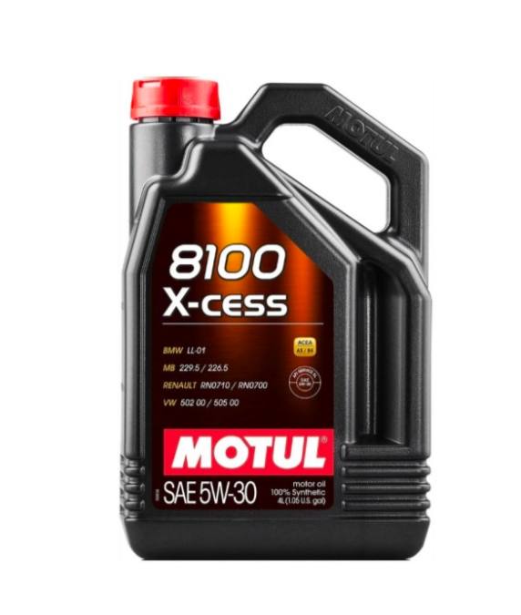 Моторное масло MOTUL 8100 X-cess 5W30 4л.V
