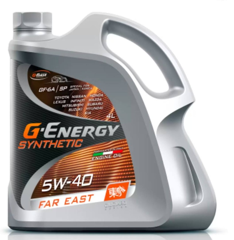 Масло мот. G-Energy Synthetic Far East 5W-40 4л