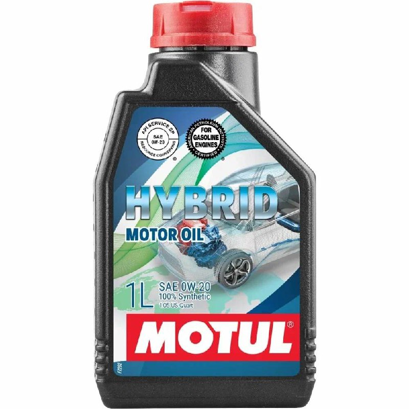 Моторное масло MOTUL HYBRID 0W20 1л   V