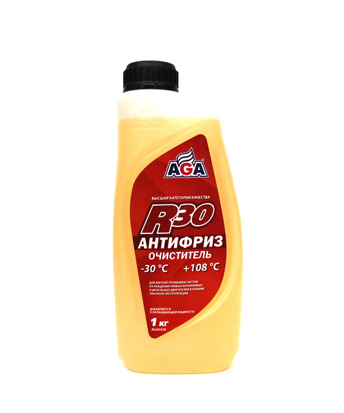 Антифриз-очист-ль гот. AGA-R30 (-30)  946мл.AGA045R