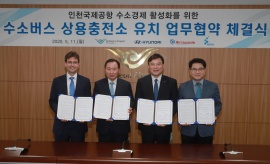 Hyundai Motor совместно с Air Liquide Korea и HyNet построят водородную заправочную станцию для электробусов на топливных элементах в аэропорту Сеула 