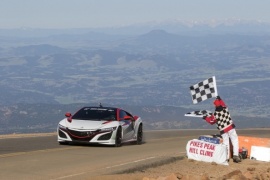 Honda CR-Z показал лучшее время на Pikes Peak 