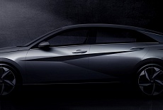 Hyundai Motor показала первые изображения нового седана Hyundai Elantra 2021 модельного года