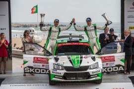 Ралли Португалии: Понтус Тидеманд за рулем ŠKODA FABIA R5 одержал третью победу в сезоне и укрепил свое лидерство в чемпионате