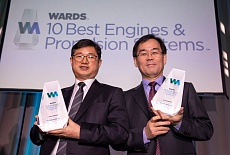 Двигатели Hyundai дважды отмечены наградами в премии «10 лучших двигателей» журнала WardsAuto