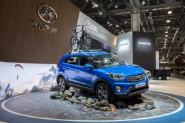 «Хендэ Мотор СНГ» представила Hyundai Creta на Московском международном автомобильном салоне – 2016